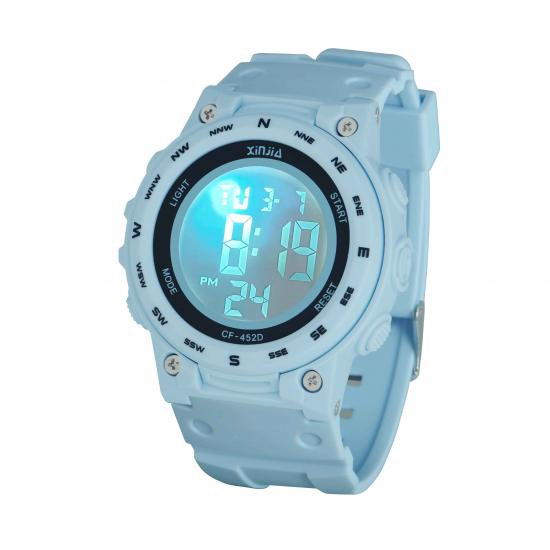  LED Men Digital Water Resistant Wrist Watches