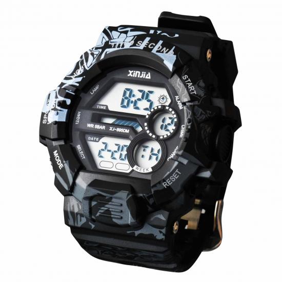 Water Resistant Sport Digital Wrist Watch