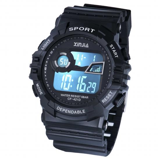 Cold Back Light  Digital Watch
